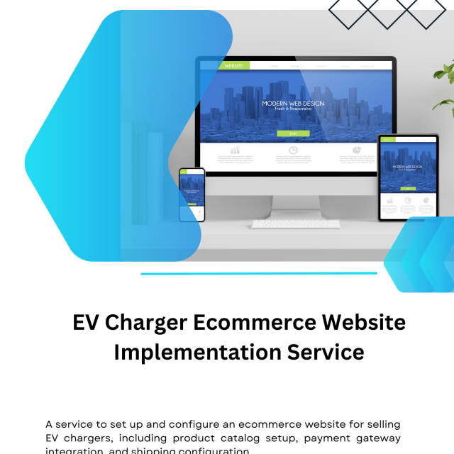 EV Charger Ecommerce Website Implementation Service